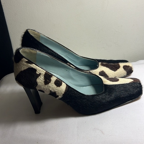 PRE-OWNED PEPE JIMENEZ PONY HAIR SHOES WOMAN SIZE 8 1/2 - Picture 2 of 9